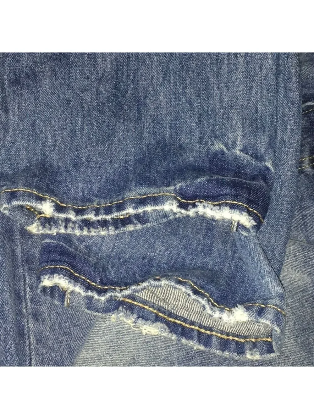 Aero jeans men's size 29/30 blue slim‎ distressed demin medium blue